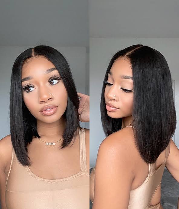 Transparent 5x5 Bob Wig